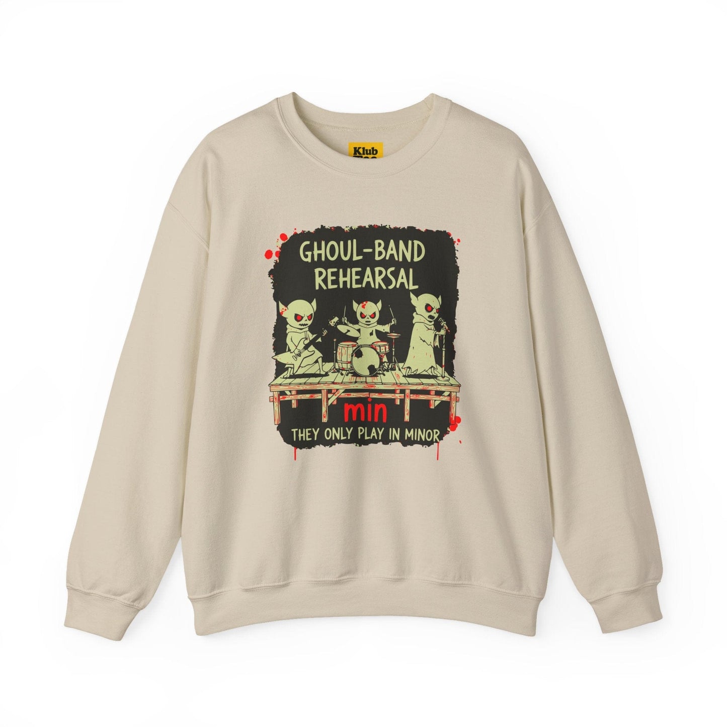 Ghoul-Band Rehearsal Halloween Sweatshirt - Spooky Music