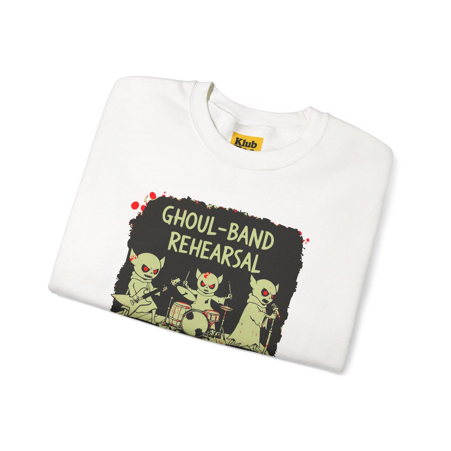 Ghoul-Band Rehearsal Halloween Sweatshirt - Spooky Music