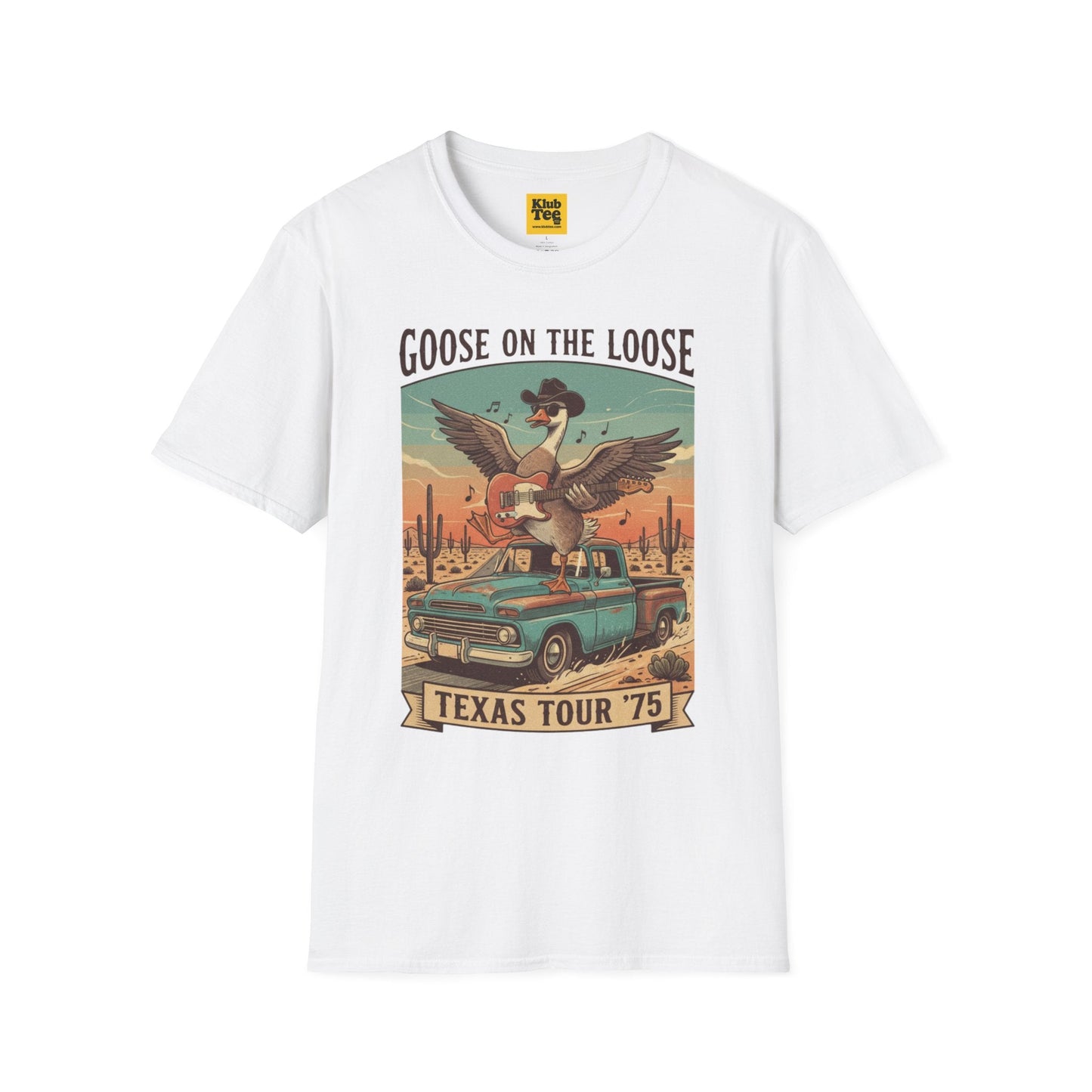 Goose on the Loose T-Shirt - Retro Texas Tour Tee
