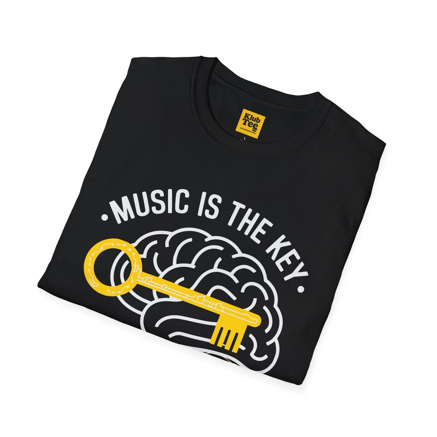 Music is the Key T-Shirt - Graphic Design