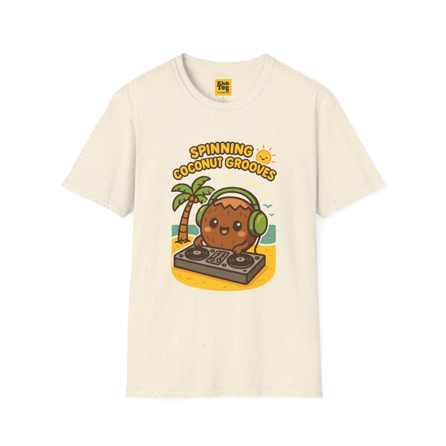 Coconut Grooves T-Shirt - Summer Party Vibes