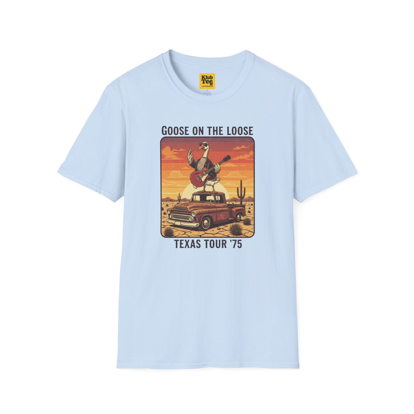 Retro Goose Graphic T-Shirt - Vintage Tour Festival Tee