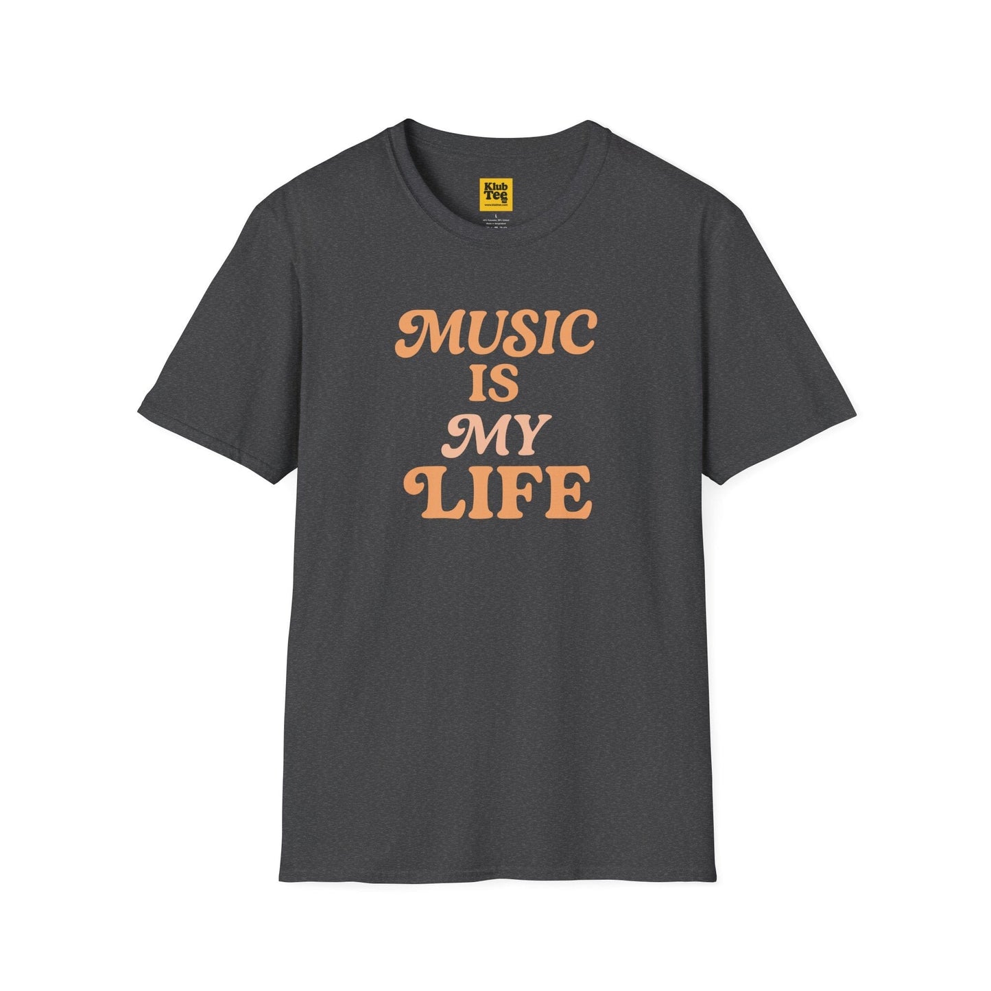 Music Is My Life T-Shirt - Retro Style