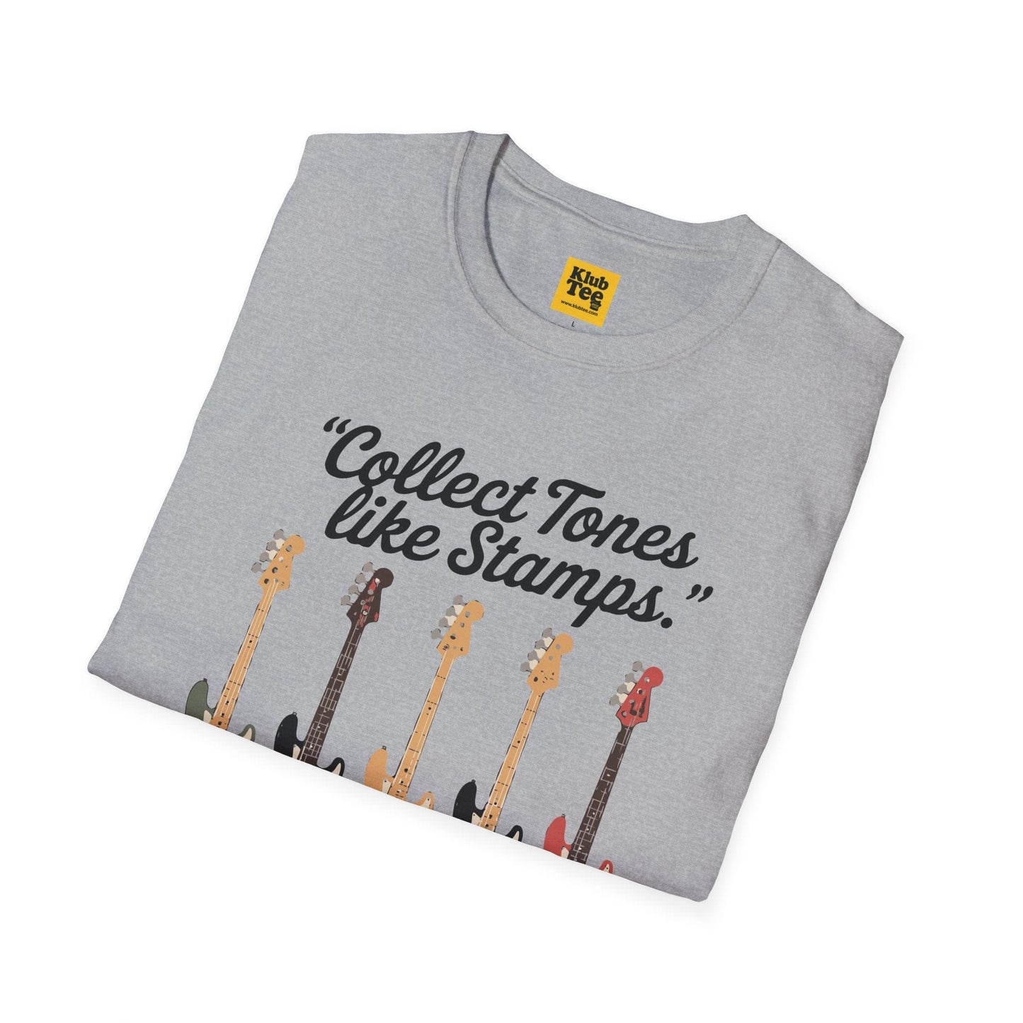 Collect Tones Like Stamps T-Shirt - Music Quote