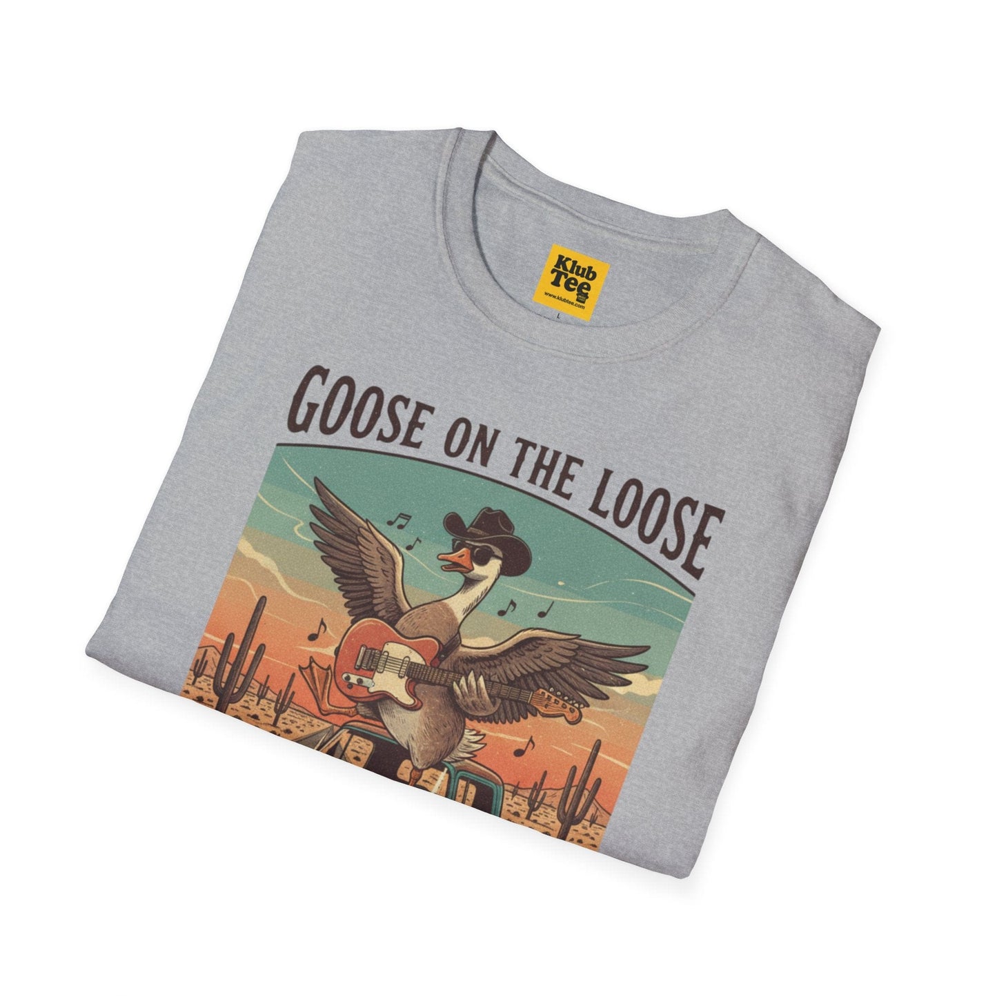 Goose on the Loose T-Shirt - Retro Texas Tour Tee