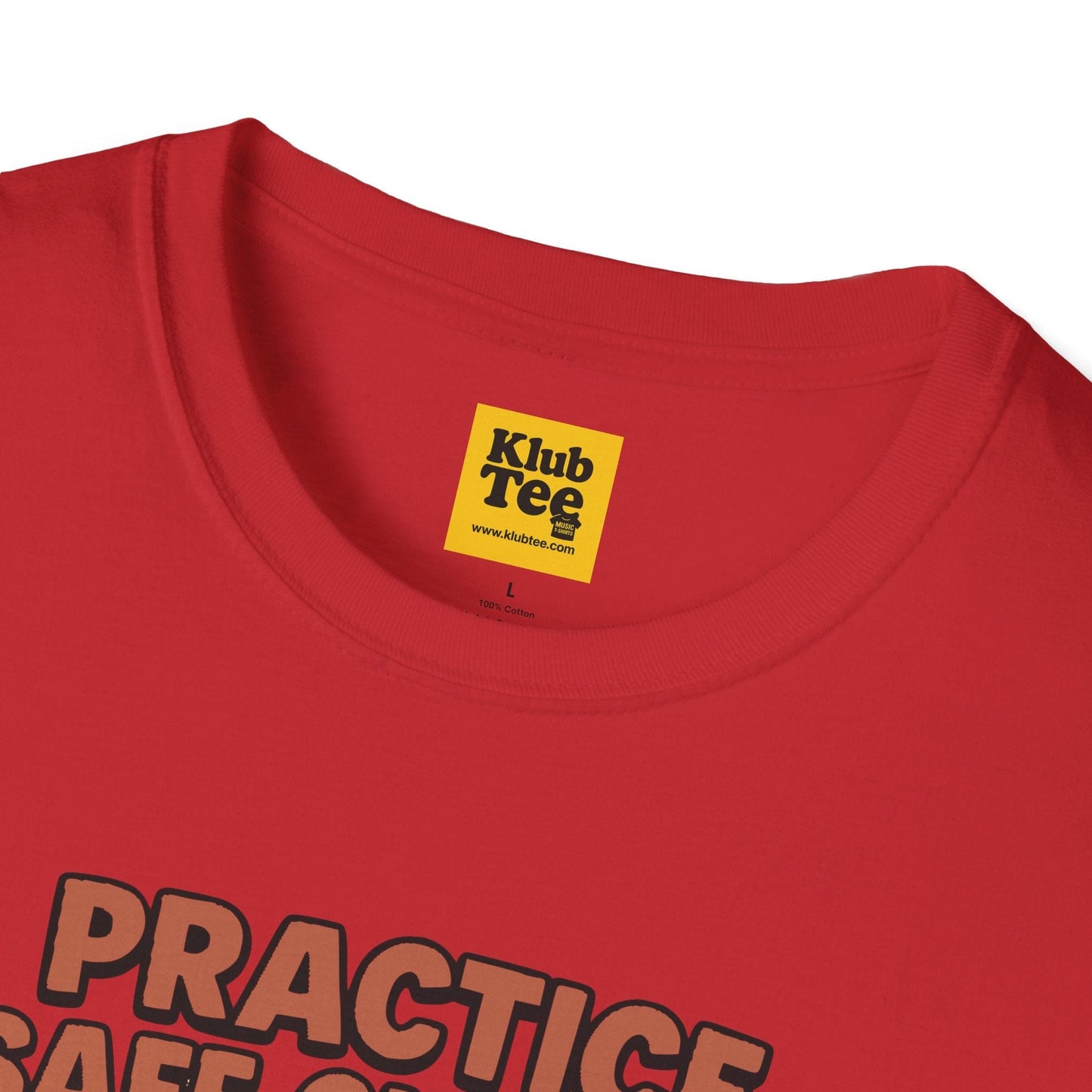 Practice Safe Chords T-Shirt - Guitar Humor