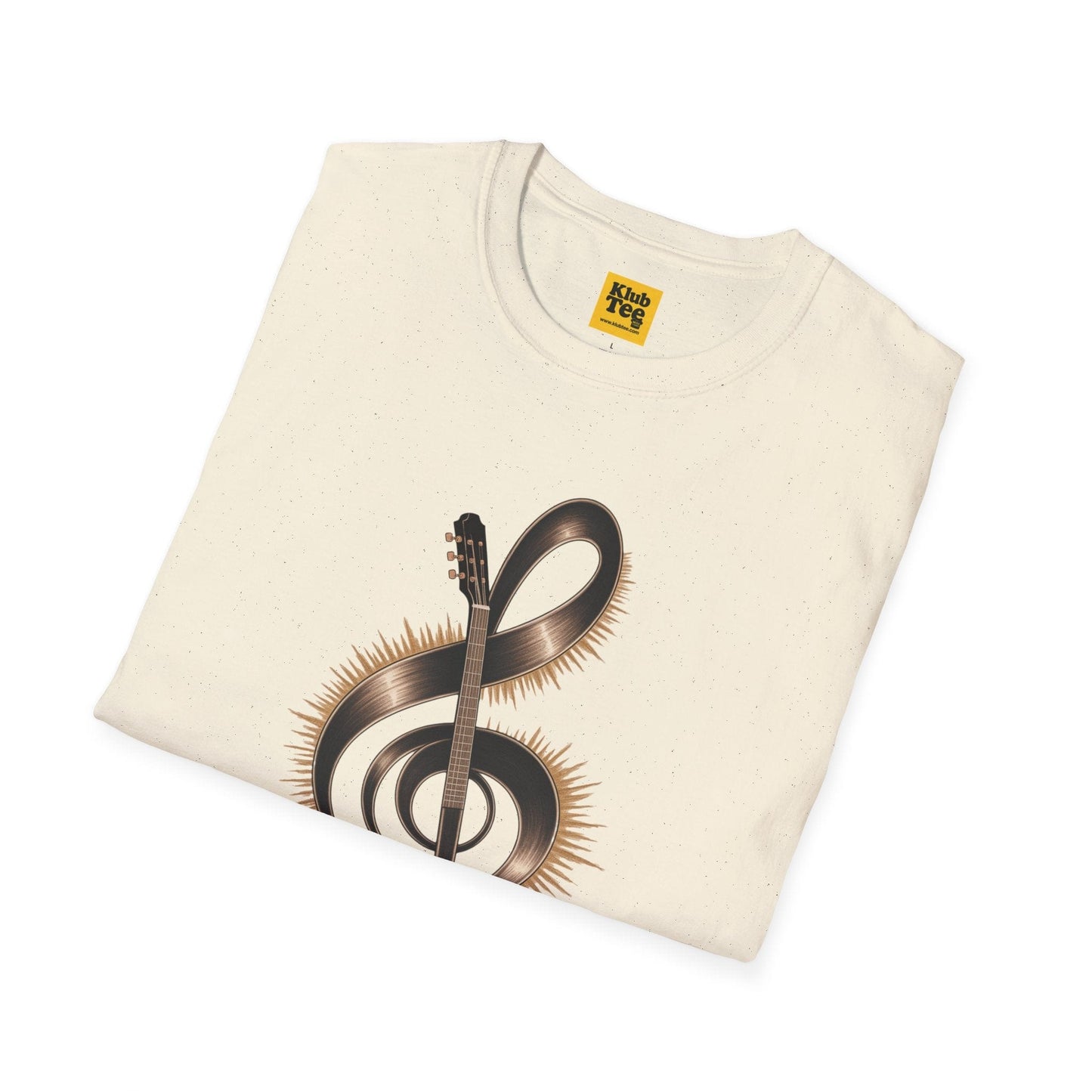Musical Vibes T-Shirt - Treble Clef Design