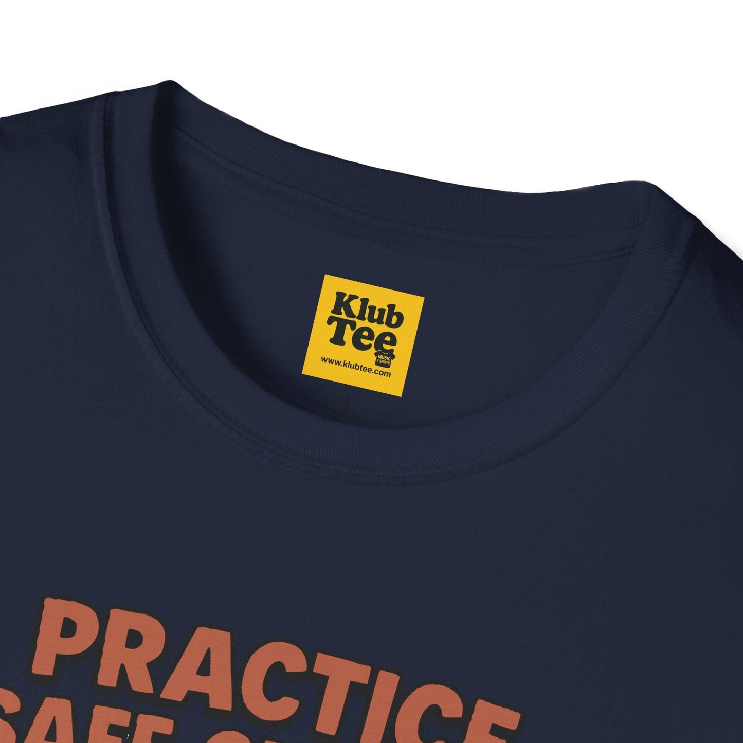 Practice Safe Chords T-Shirt - Guitar Humor