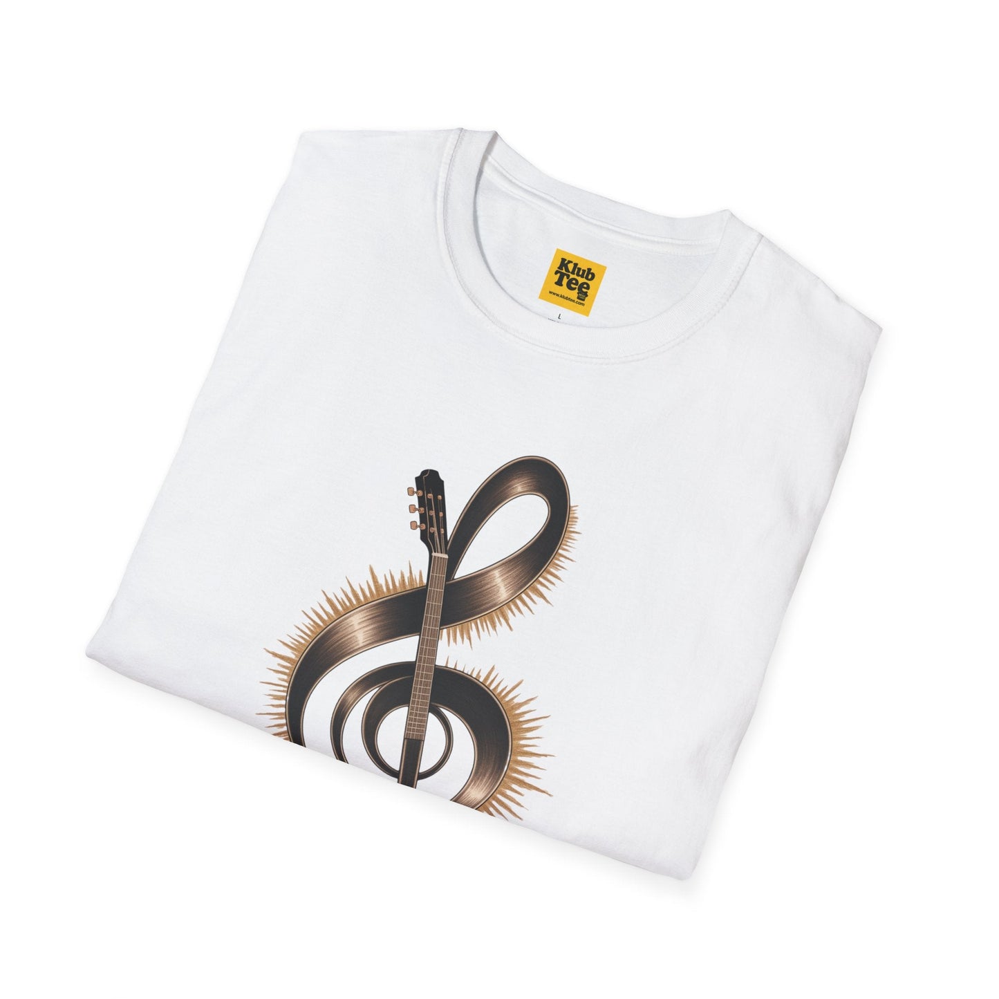 Musical Vibes T-Shirt - Treble Clef Design