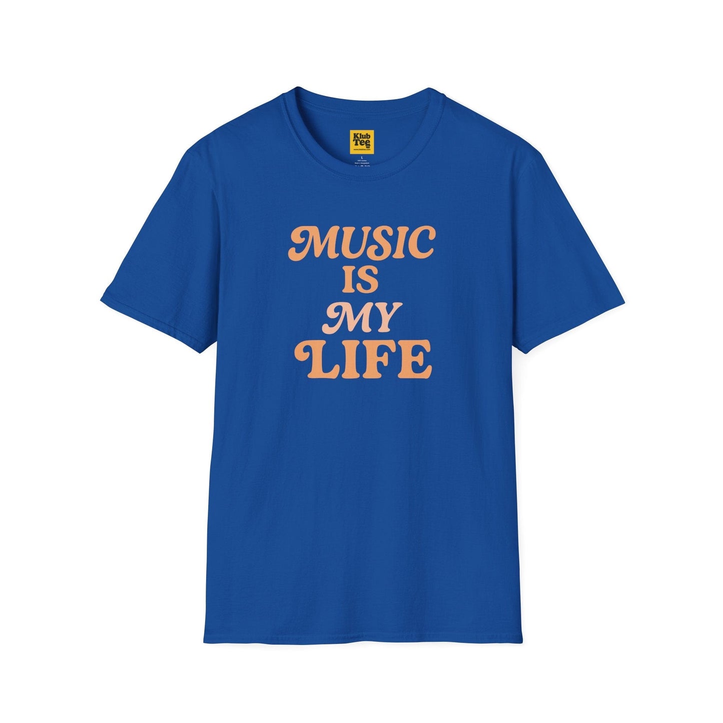 Music Is My Life T-Shirt - Retro Style