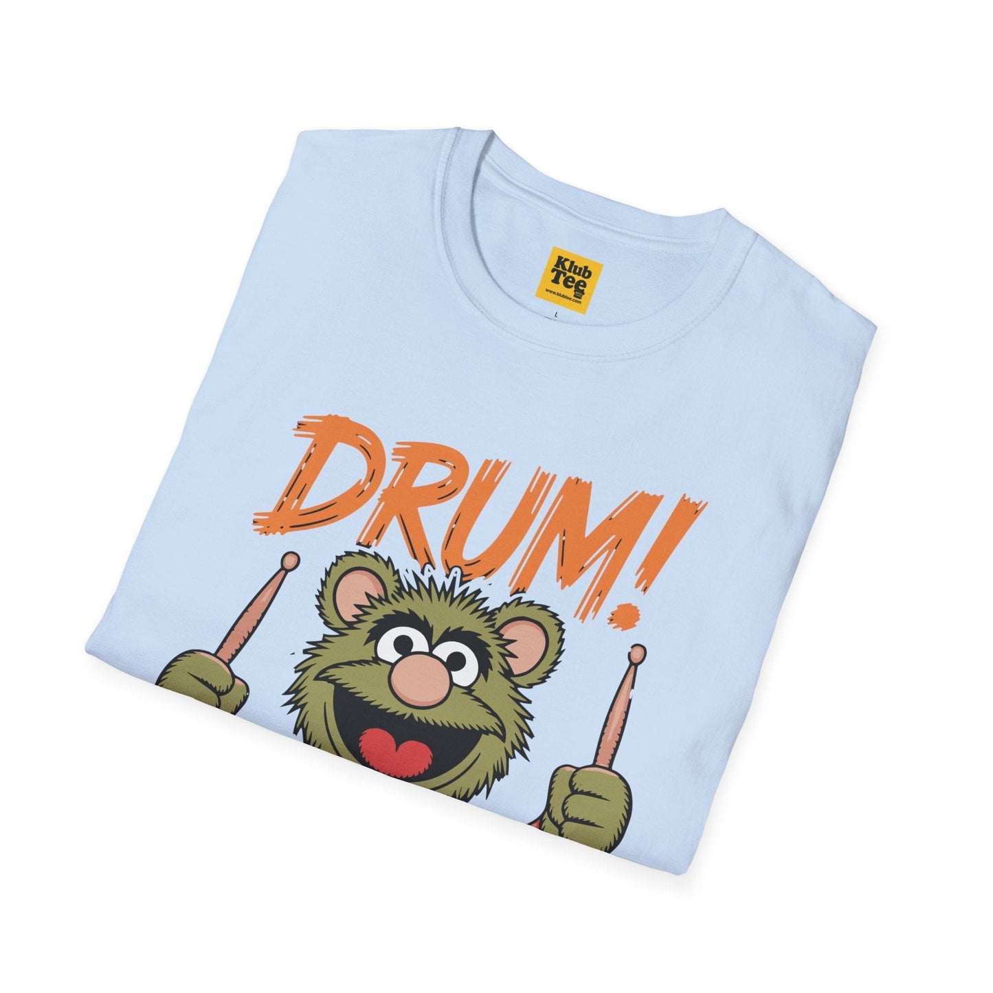 Playful Drums T-Shirt - Fun Percussion Design