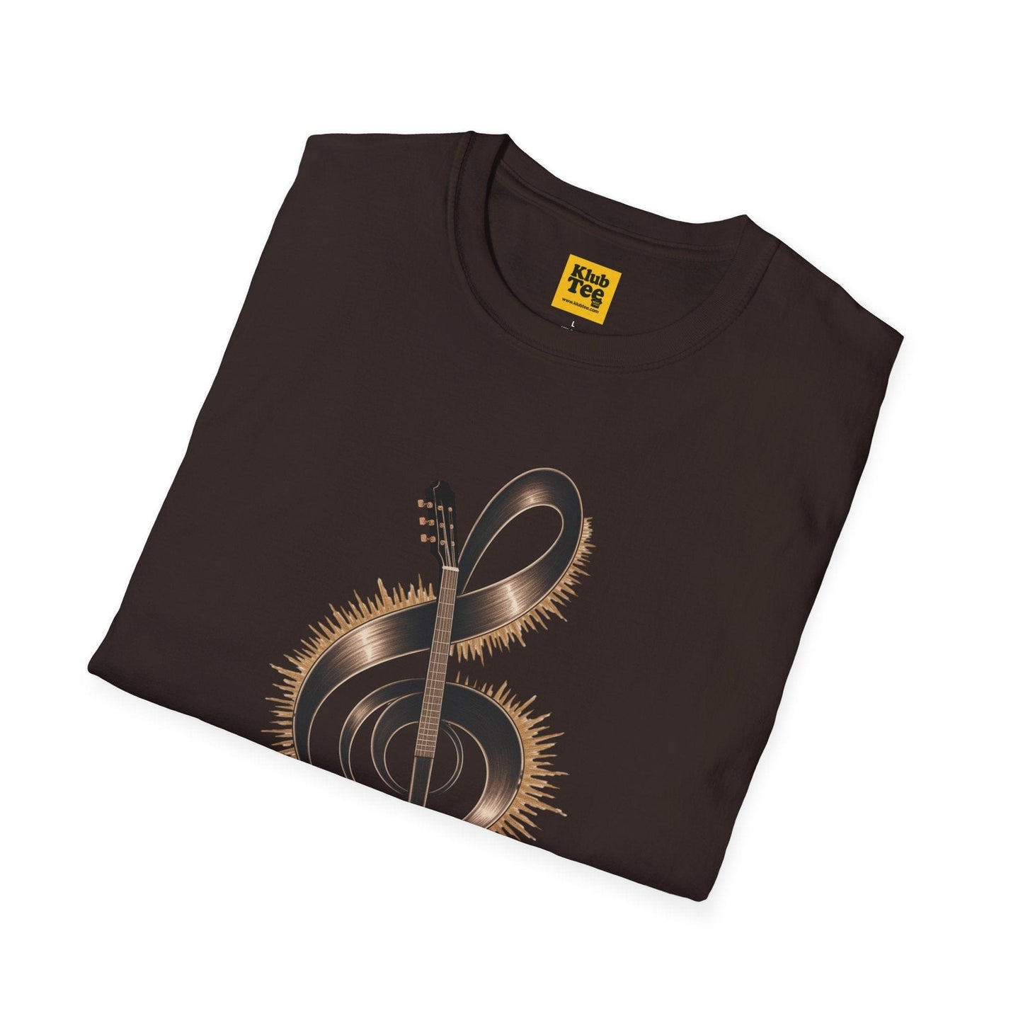 Musical Vibes T-Shirt - Treble Clef Design
