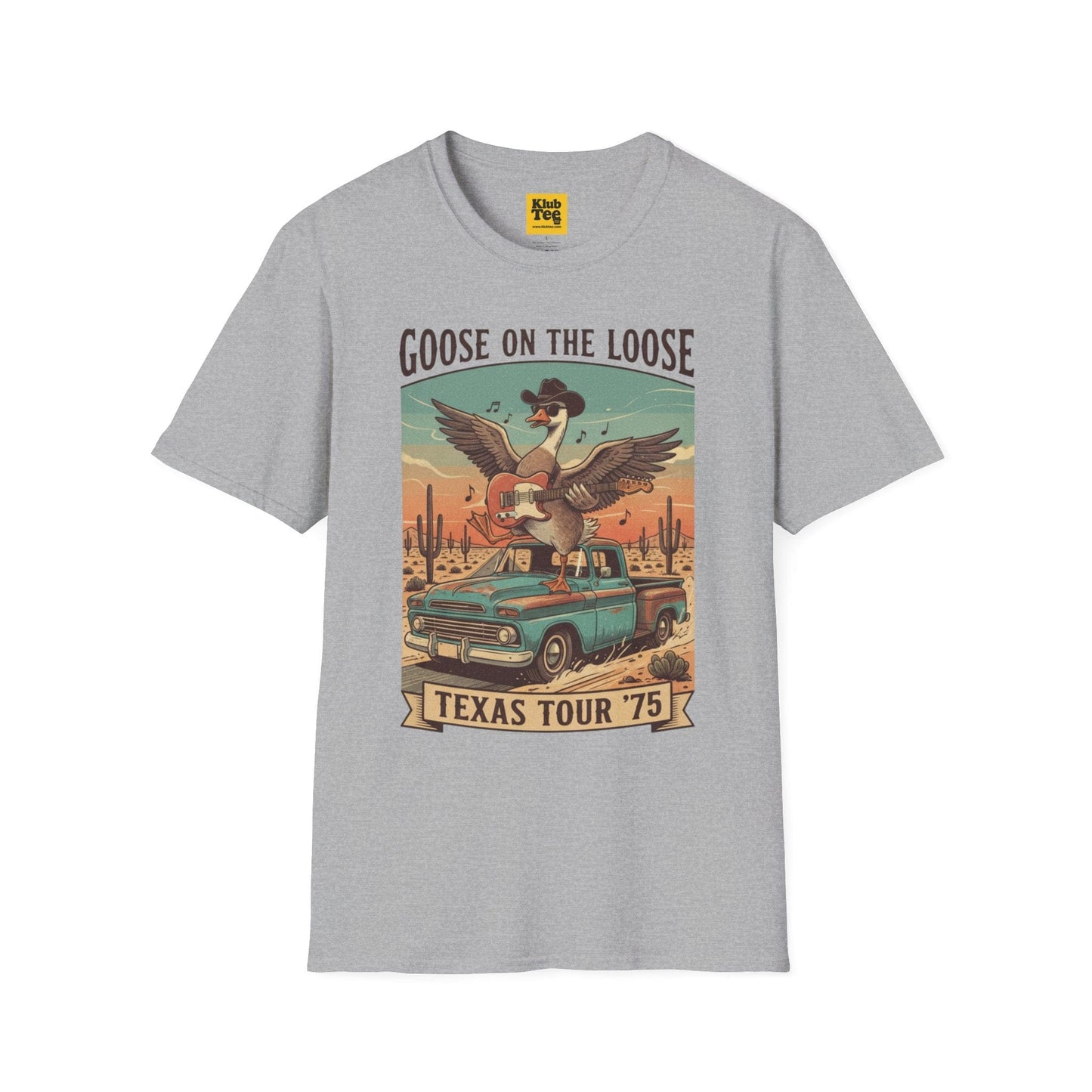 Goose on the Loose T-Shirt - Retro Texas Tour Tee