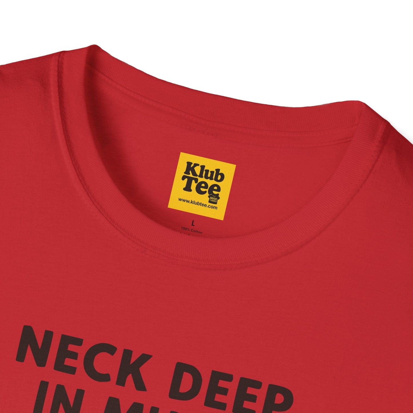 Neck Deep in Music T-Shirt - Graphic Design