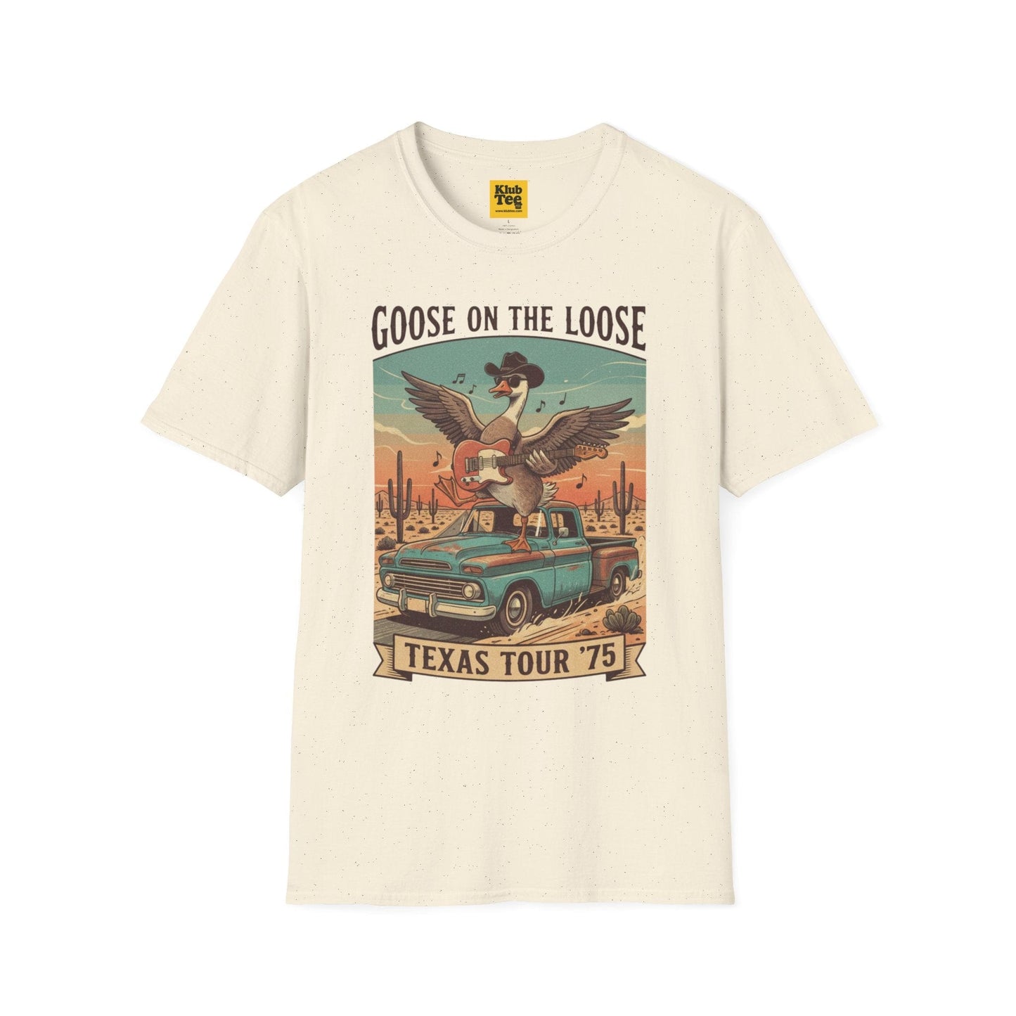 Goose on the Loose T-Shirt - Retro Texas Tour Tee