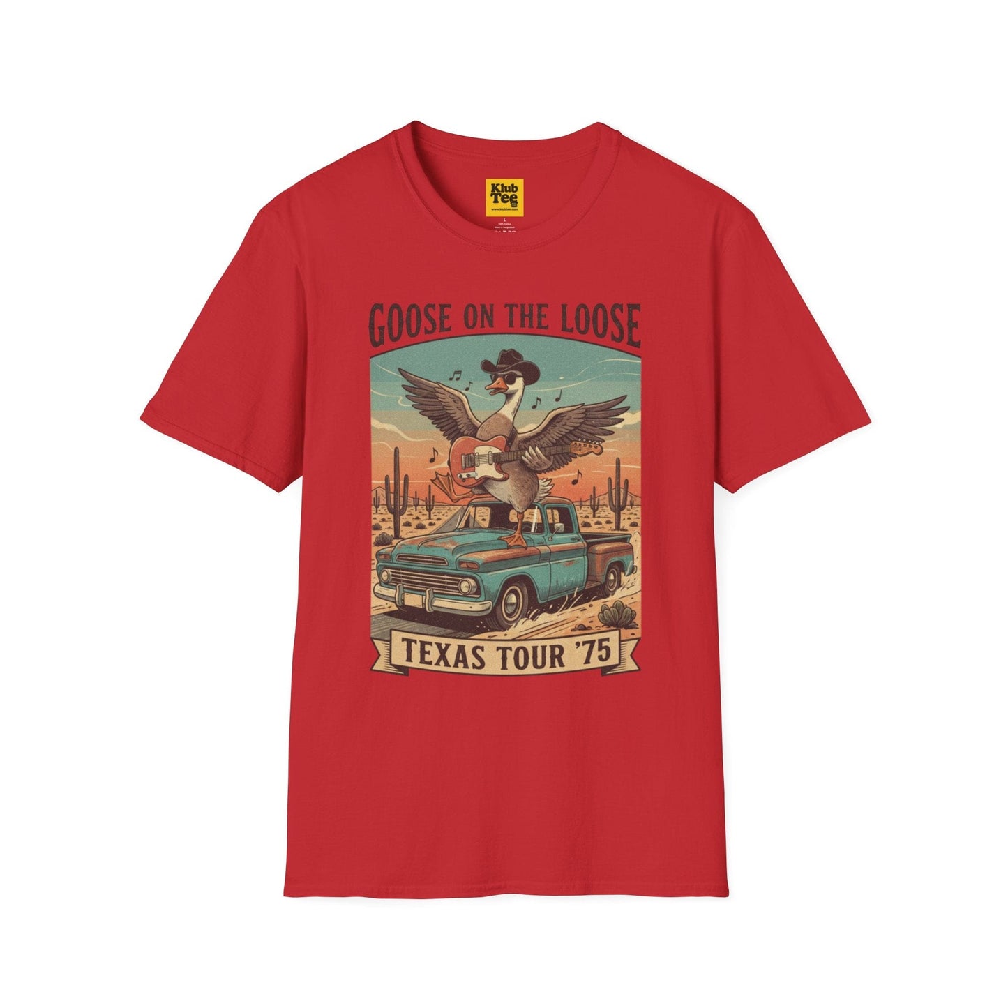 Goose on the Loose T-Shirt - Retro Texas Tour Tee