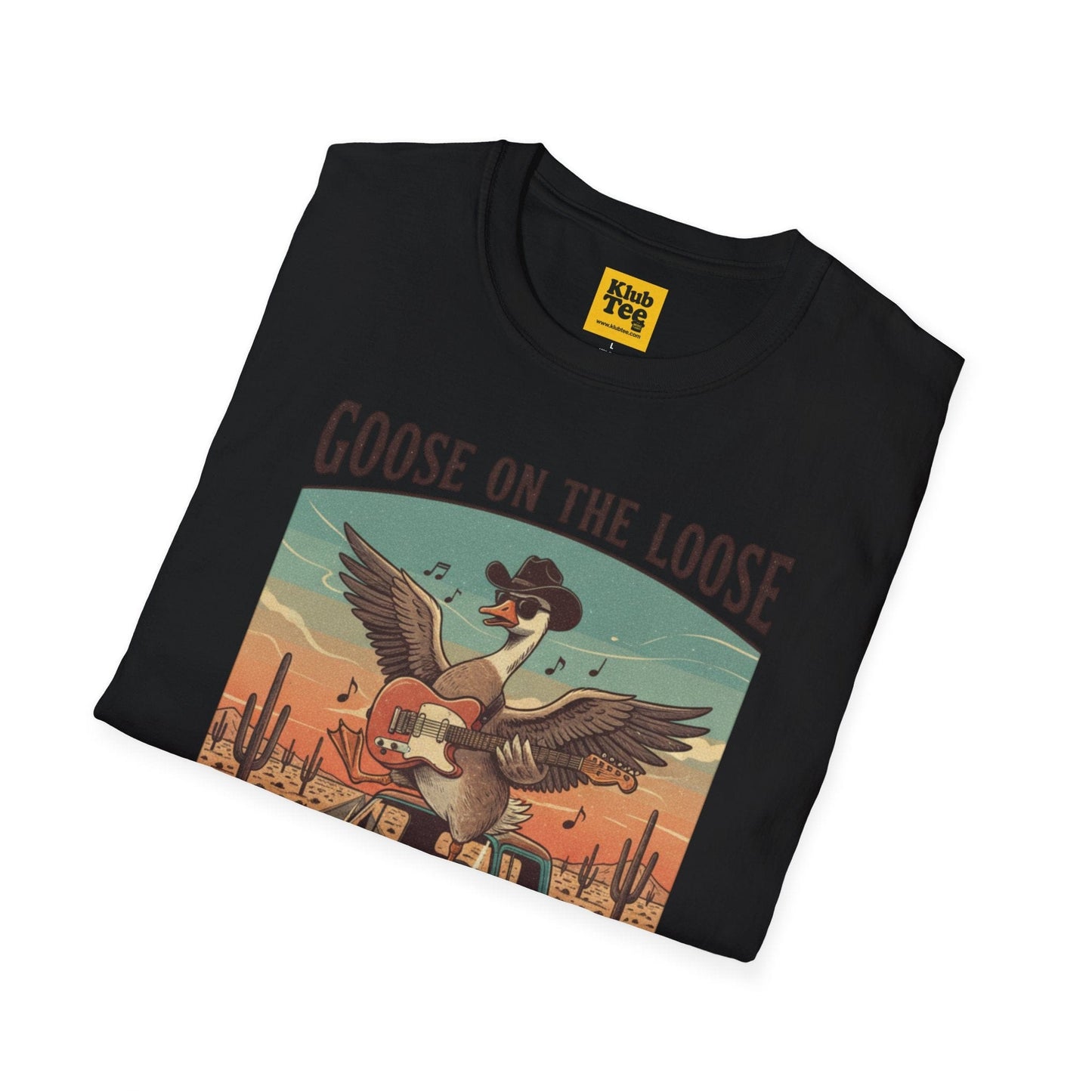 Goose on the Loose T-Shirt - Retro Texas Tour Tee