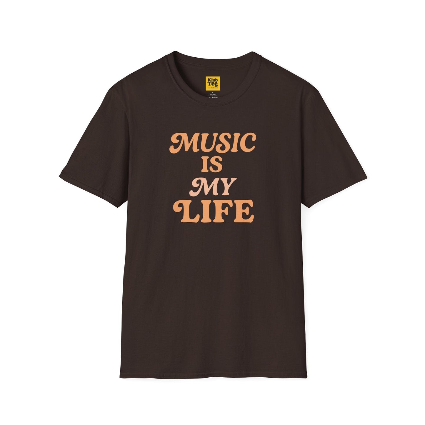 Music Is My Life T-Shirt - Retro Style