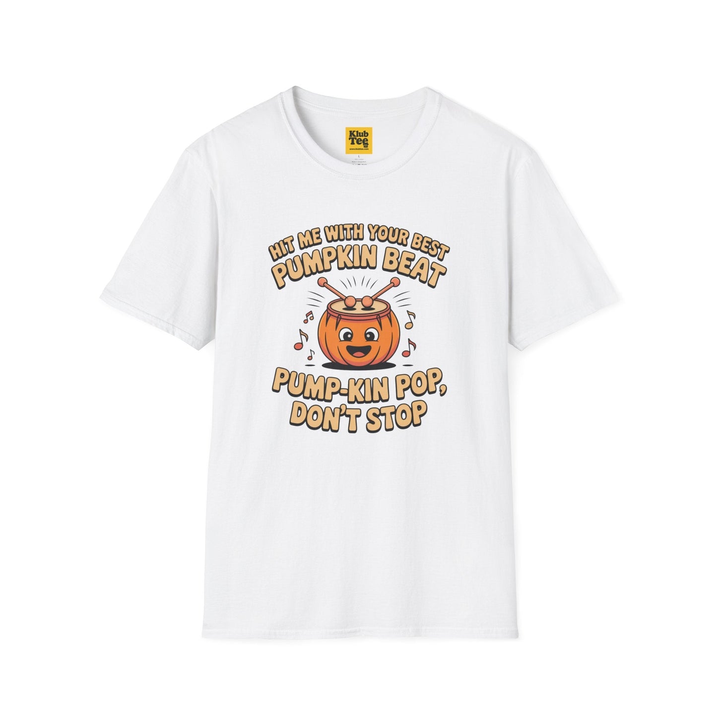 Pumpkin Beat Halloween T-Shirt - Funny Music Tee