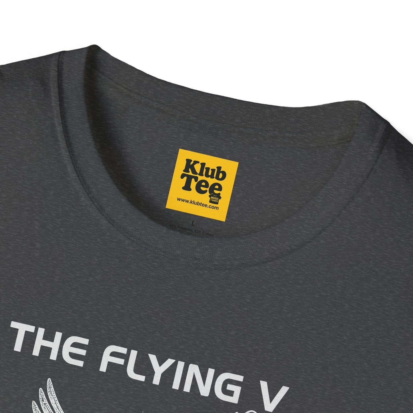 Flying V Guitar T-Shirt - Rock Icon Design