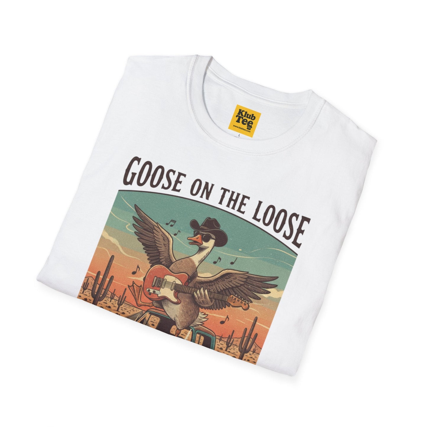 Goose on the Loose T-Shirt - Retro Texas Tour Tee