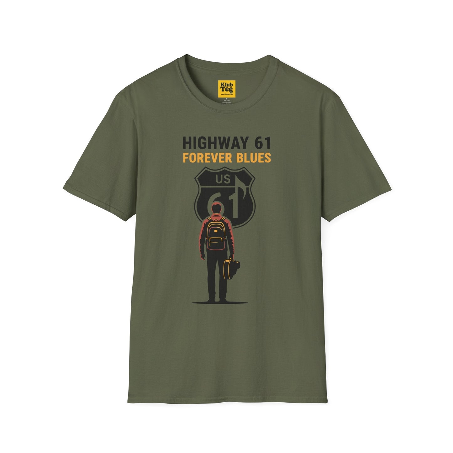 Highway 61 Forever Blues T-Shirt - Vintage Music Tee