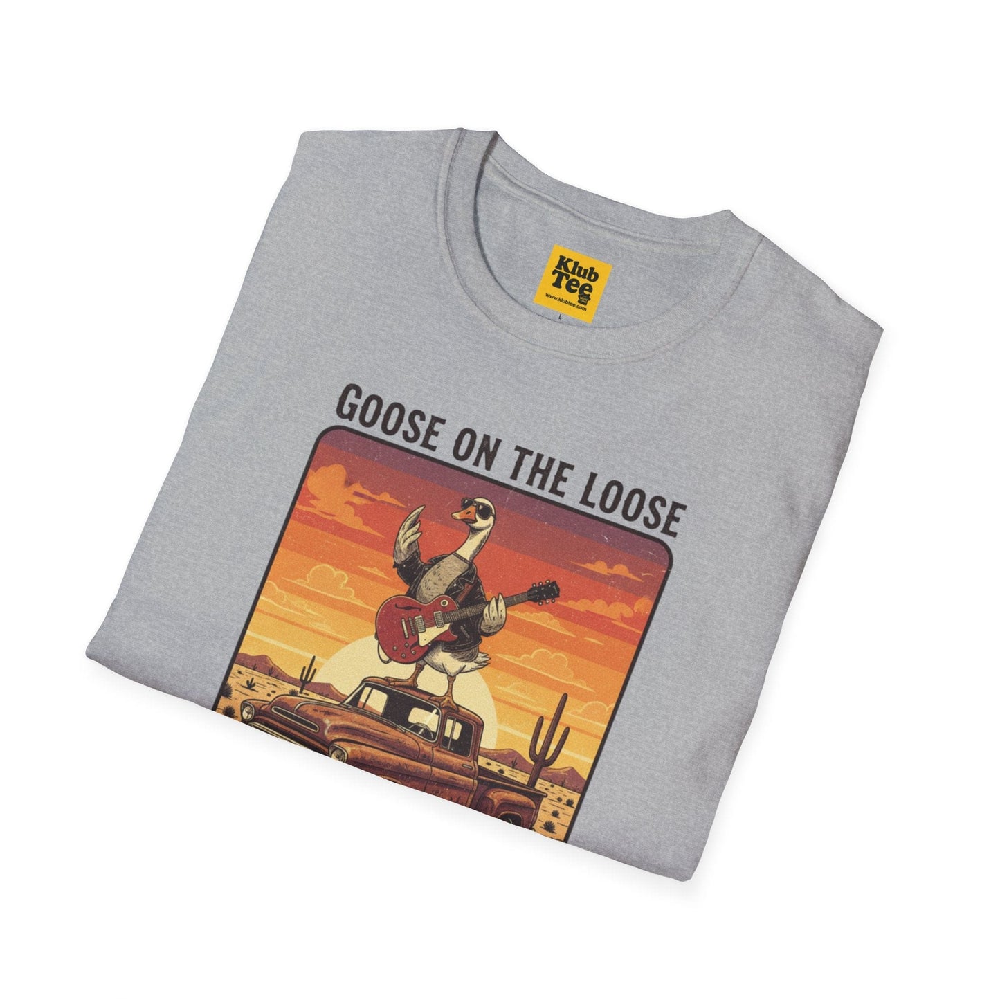 Retro Goose Graphic T-Shirt - Vintage Tour Festival Tee