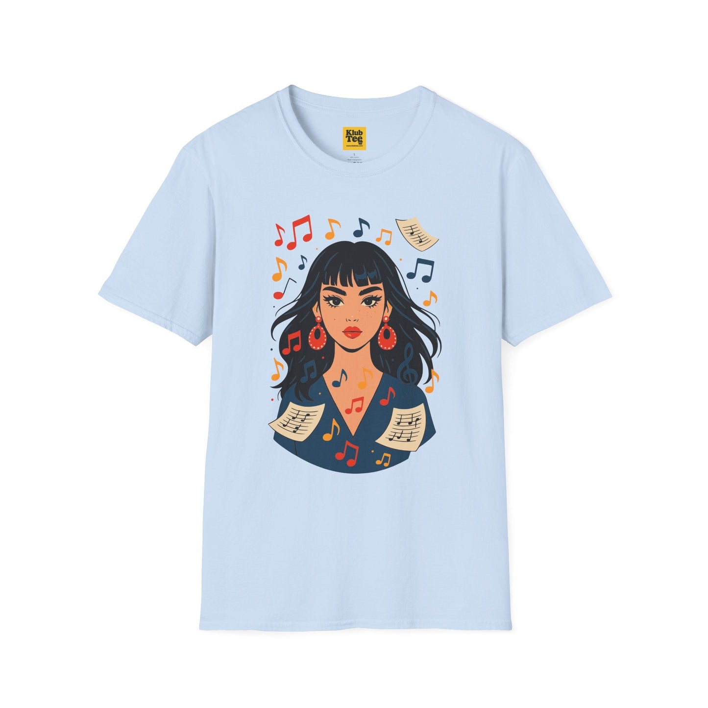 Music Notes & Sheets T-Shirt - Artistic Design