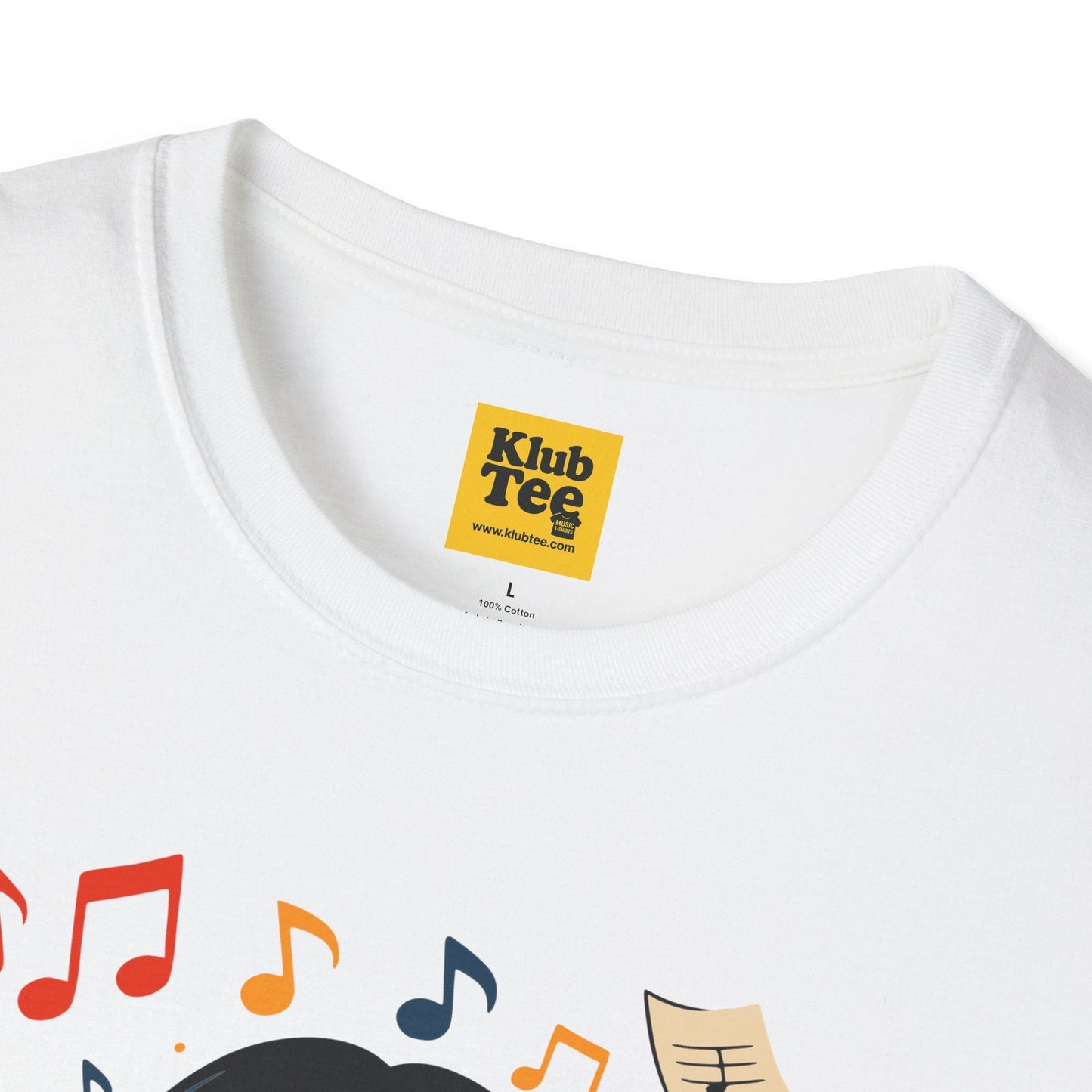 Music Notes & Sheets T-Shirt - Artistic Design