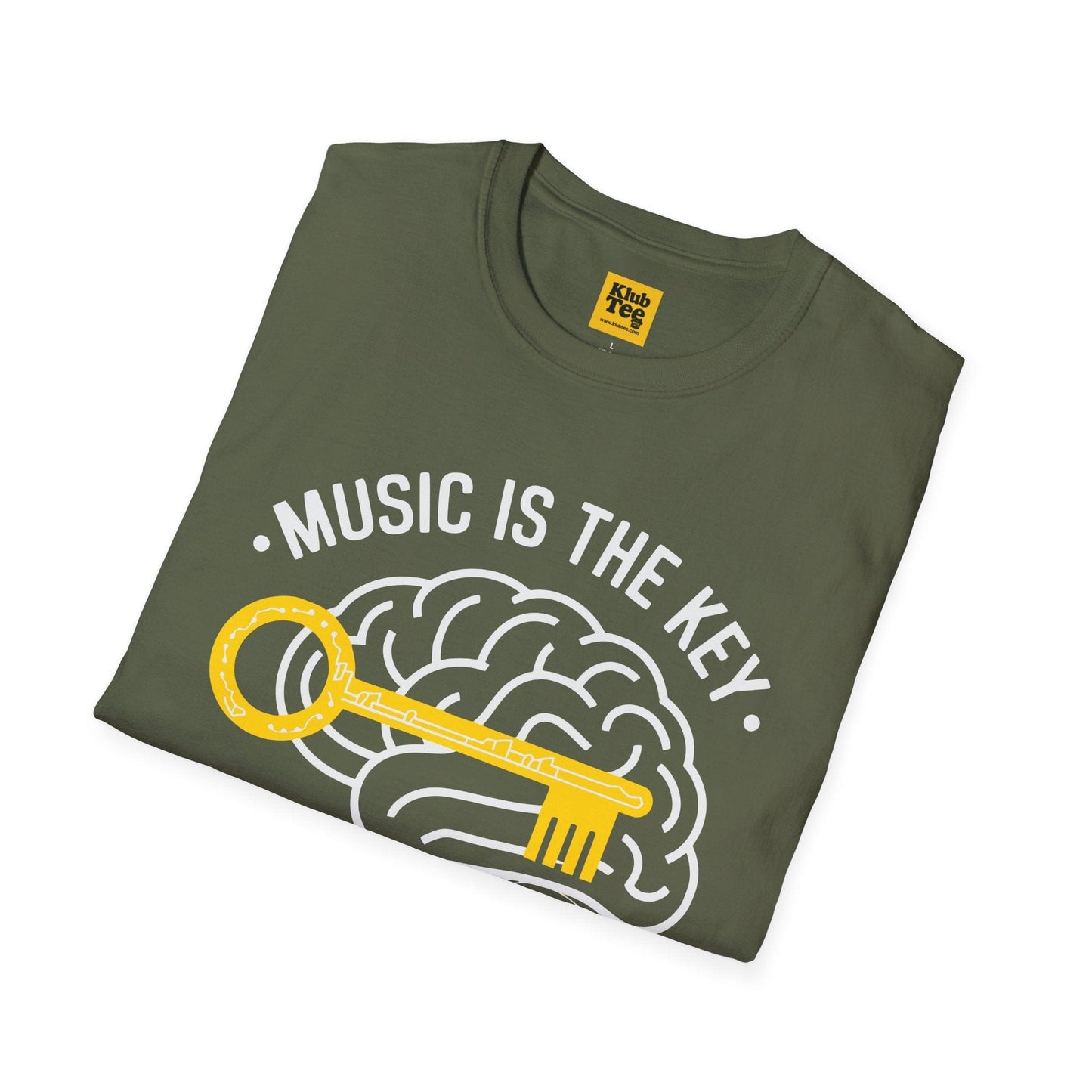 Music is the Key T-Shirt - Graphic Design