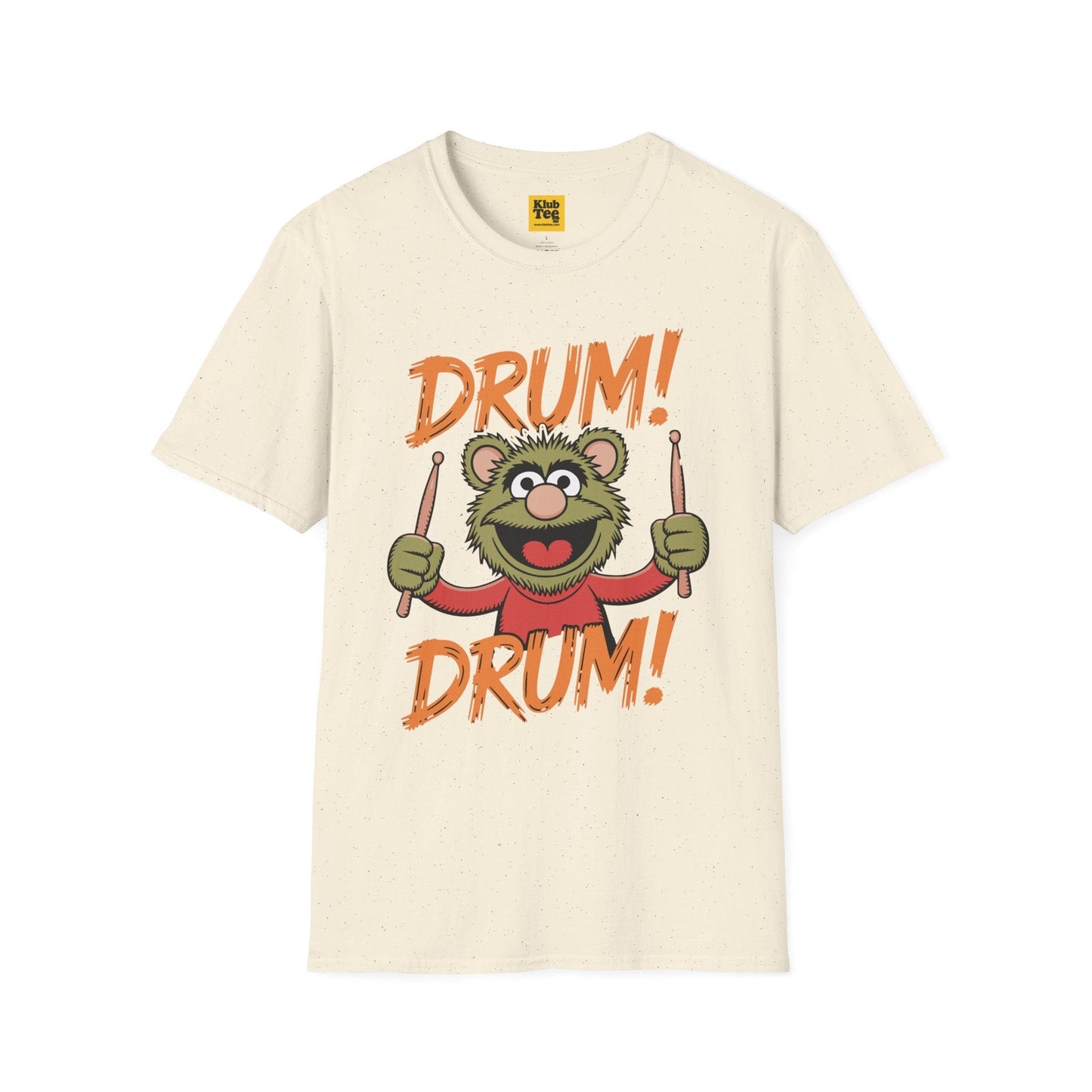 Playful Drums T-Shirt - Fun Percussion Design