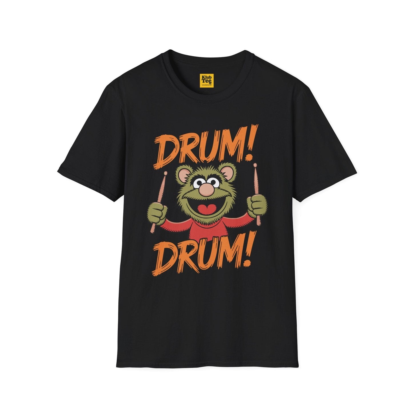Playful Drums T-Shirt - Fun Percussion Design