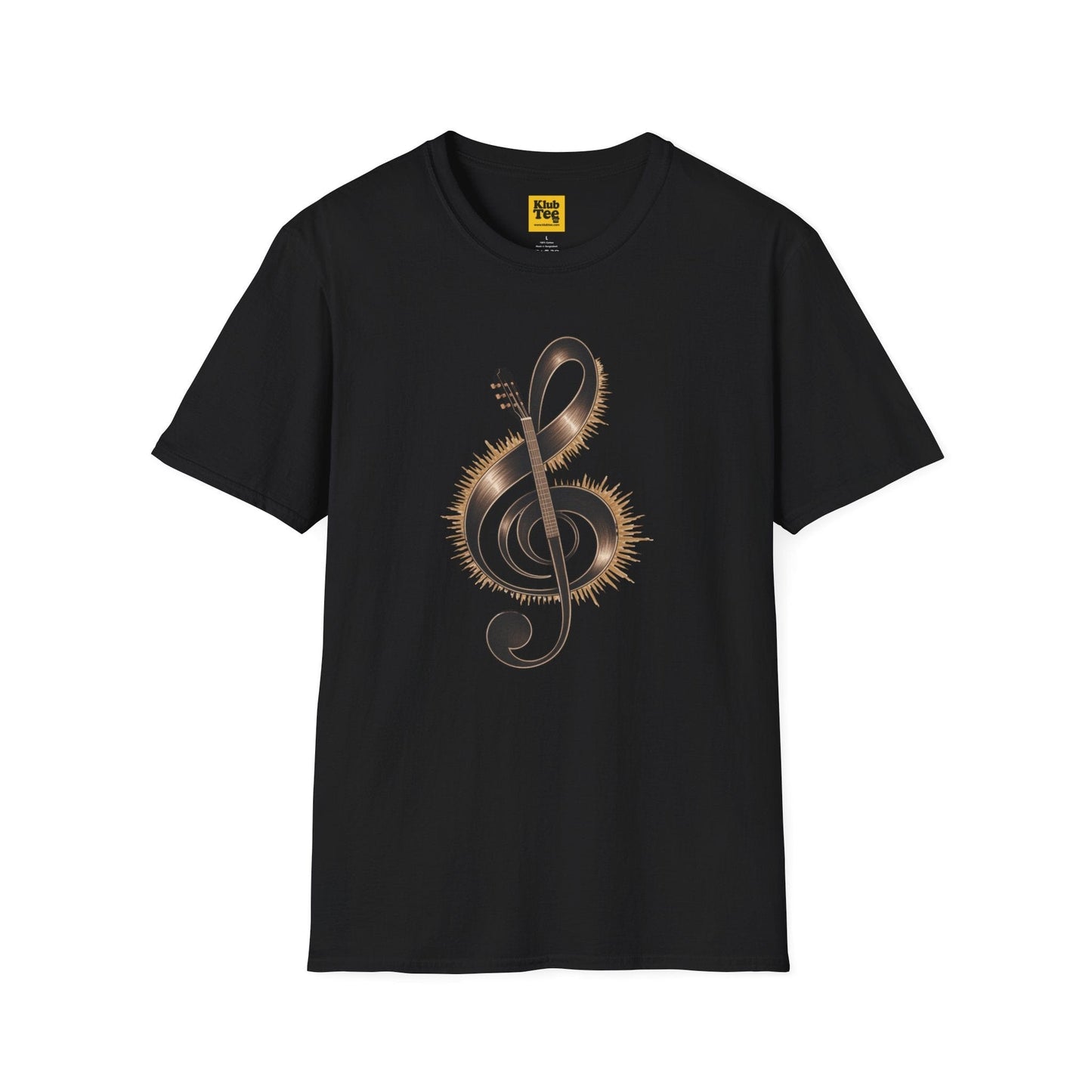 Musical Vibes T-Shirt - Treble Clef Design