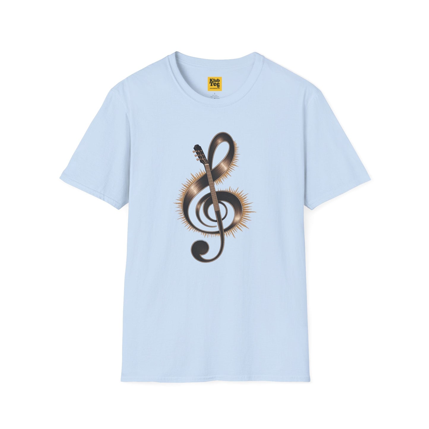 Musical Vibes T-Shirt - Treble Clef Design