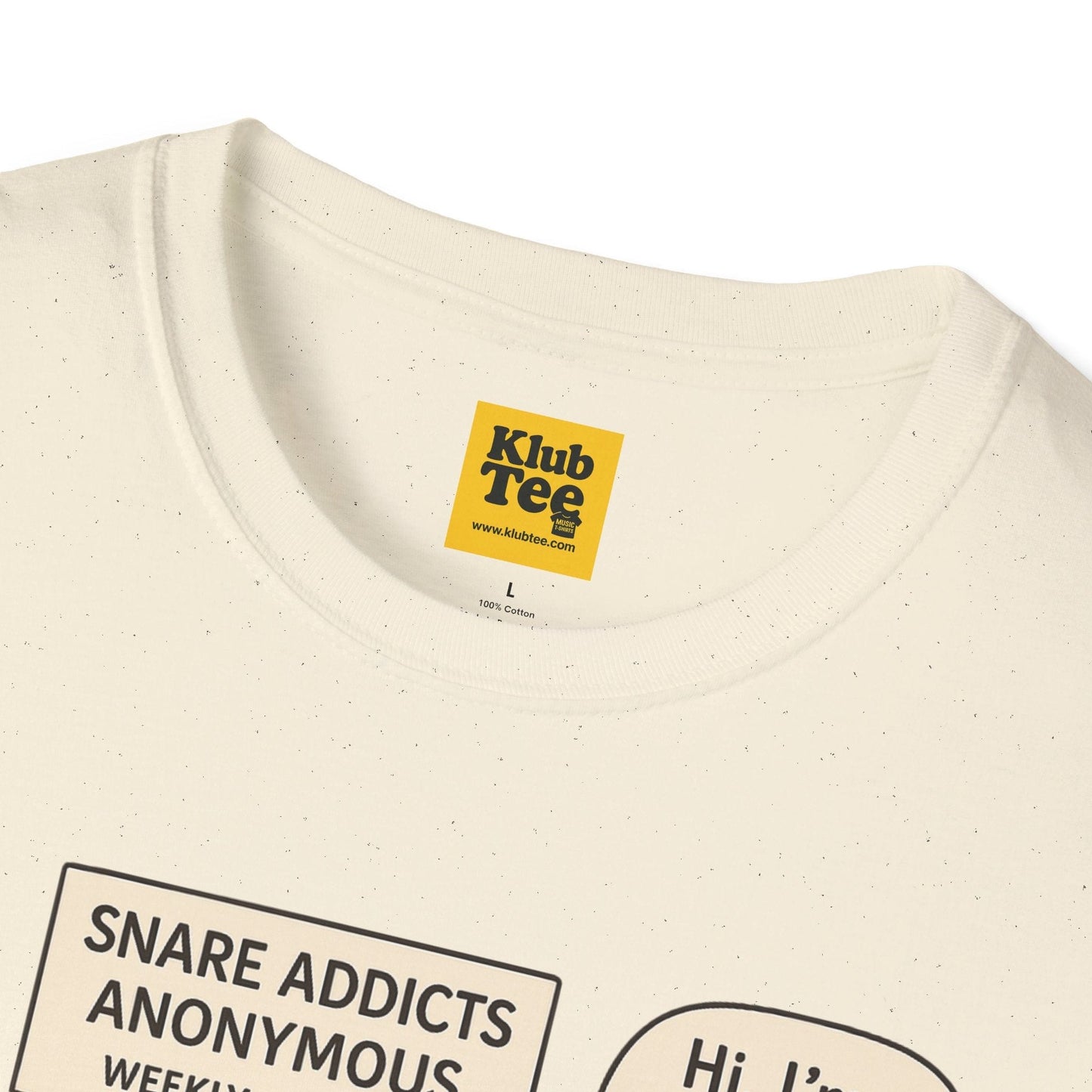 Snare Addicts Anonymous T-Shirt - Drummer Humor
