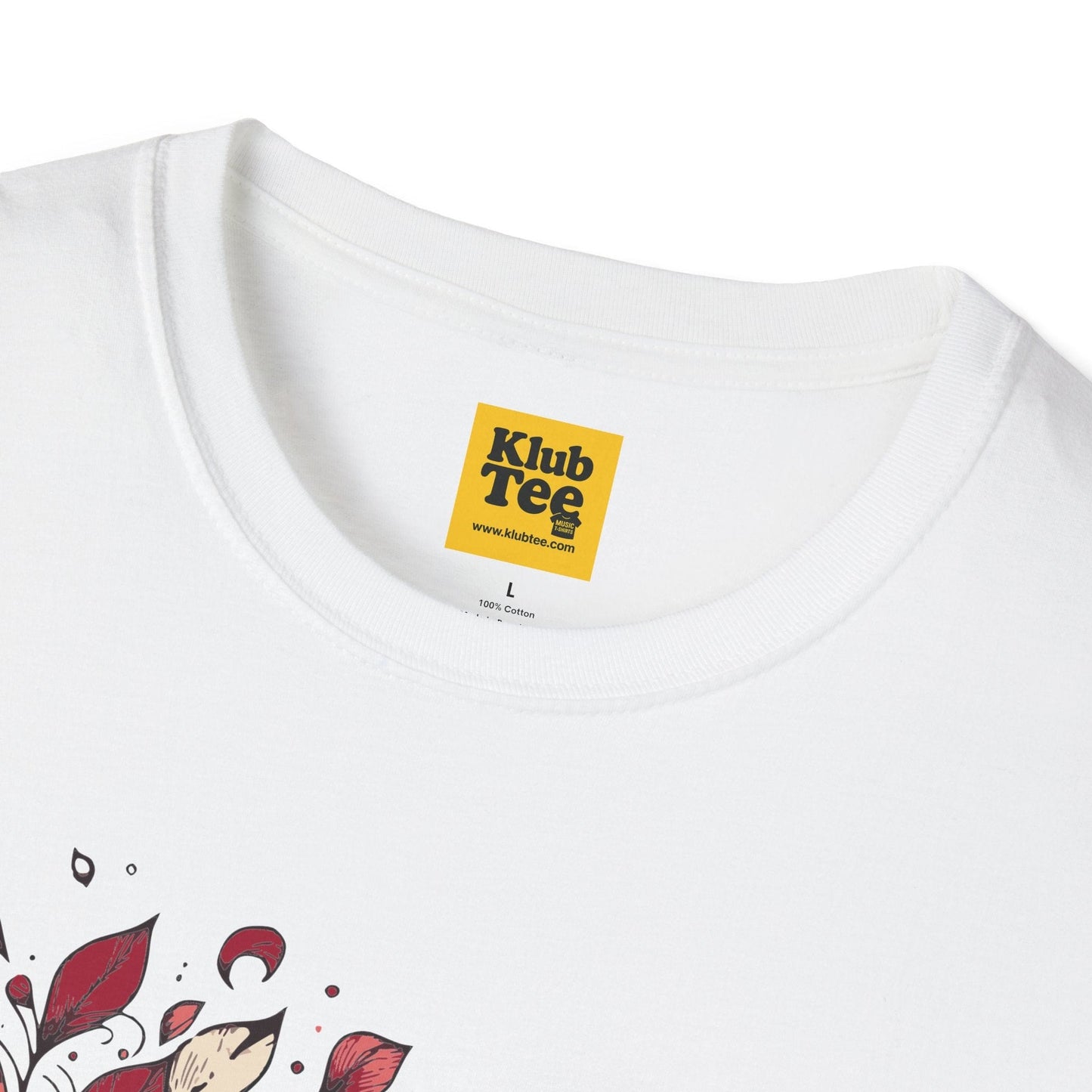Floral Music Notes T-Shirt - Garden Melody