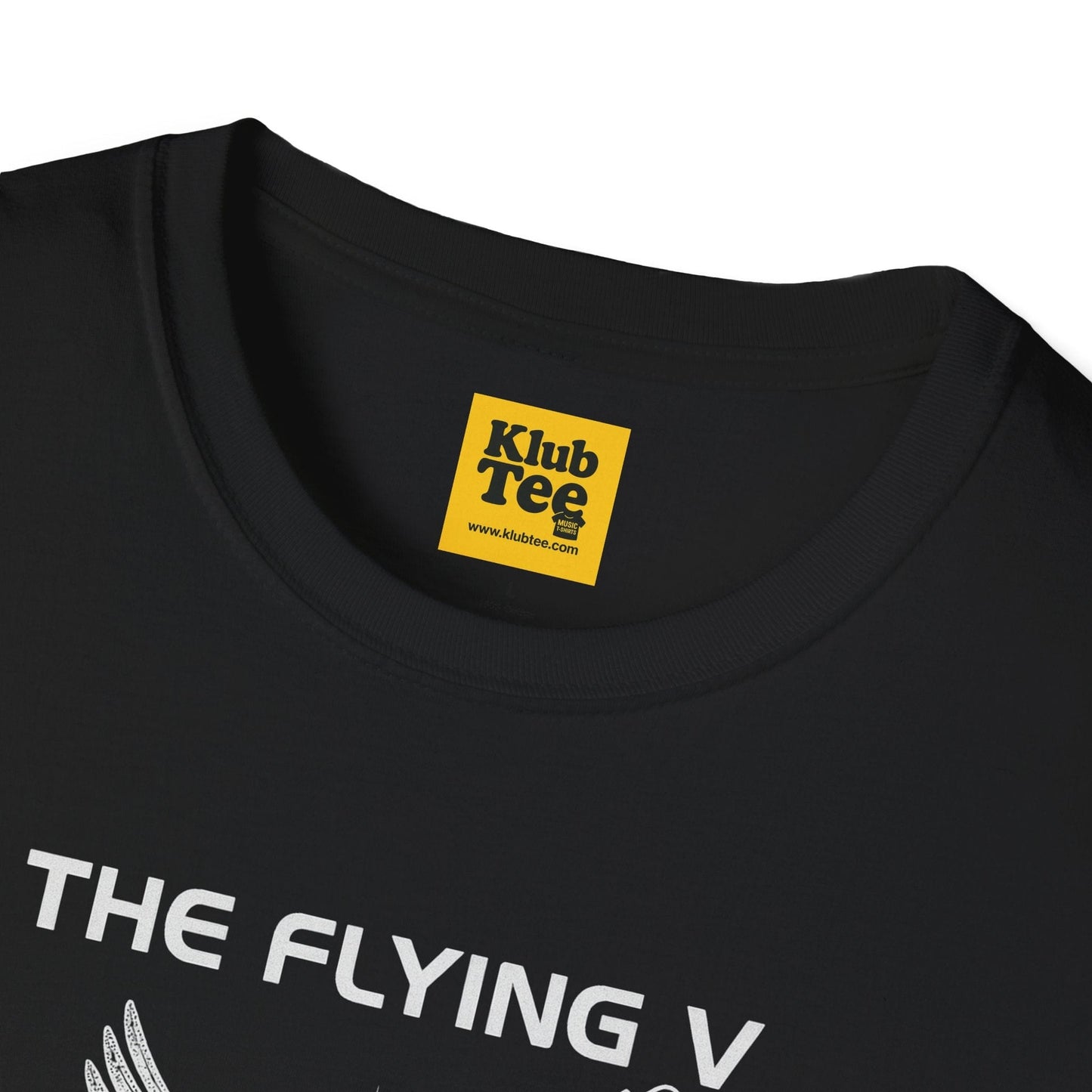Flying V Guitar T-Shirt - Rock Icon Design