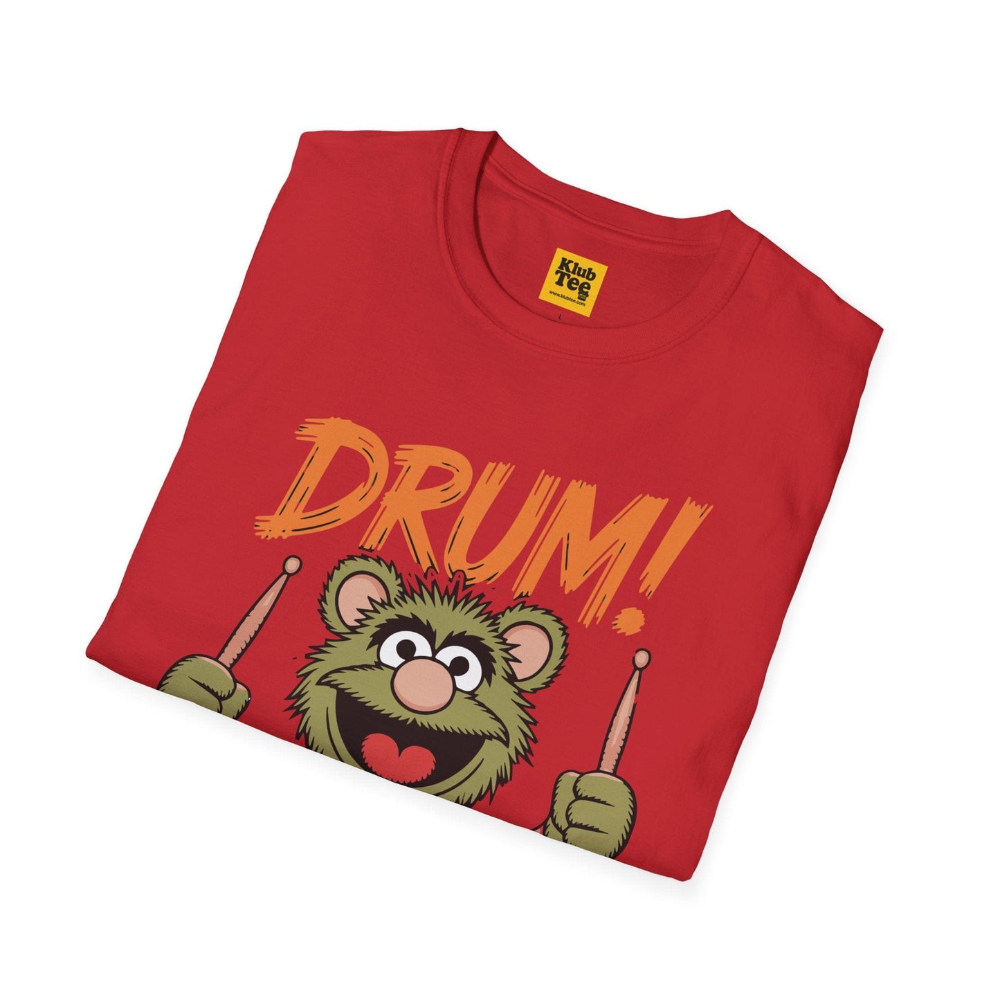 Playful Drums T-Shirt - Fun Percussion Design