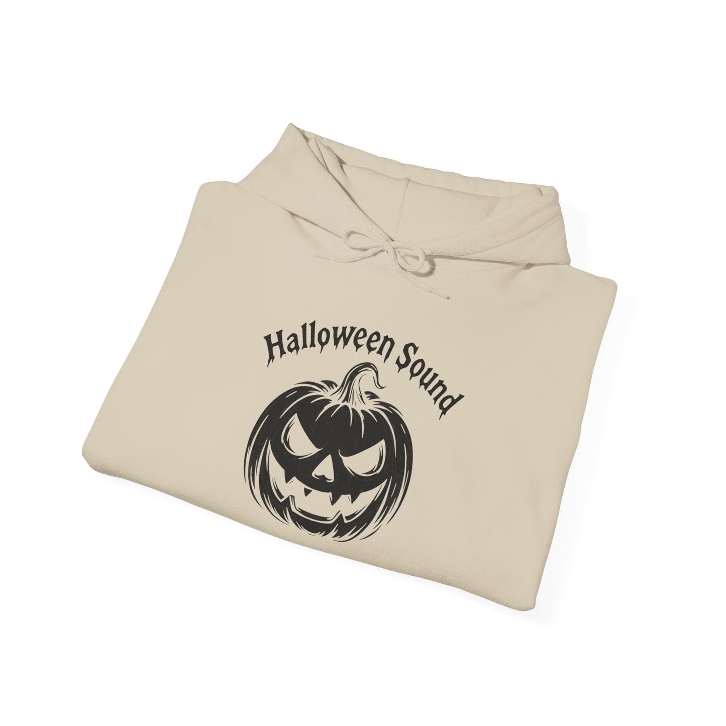Halloween Pumpkin Drums Hoodie - Spooky Design