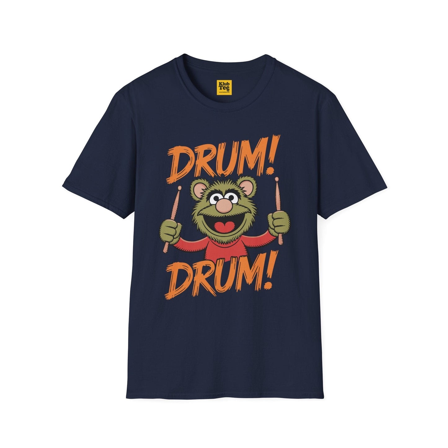 Playful Drums T-Shirt - Fun Percussion Design