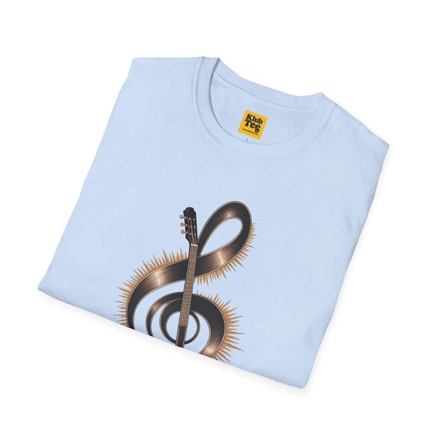 Musical Vibes T-Shirt - Treble Clef Design