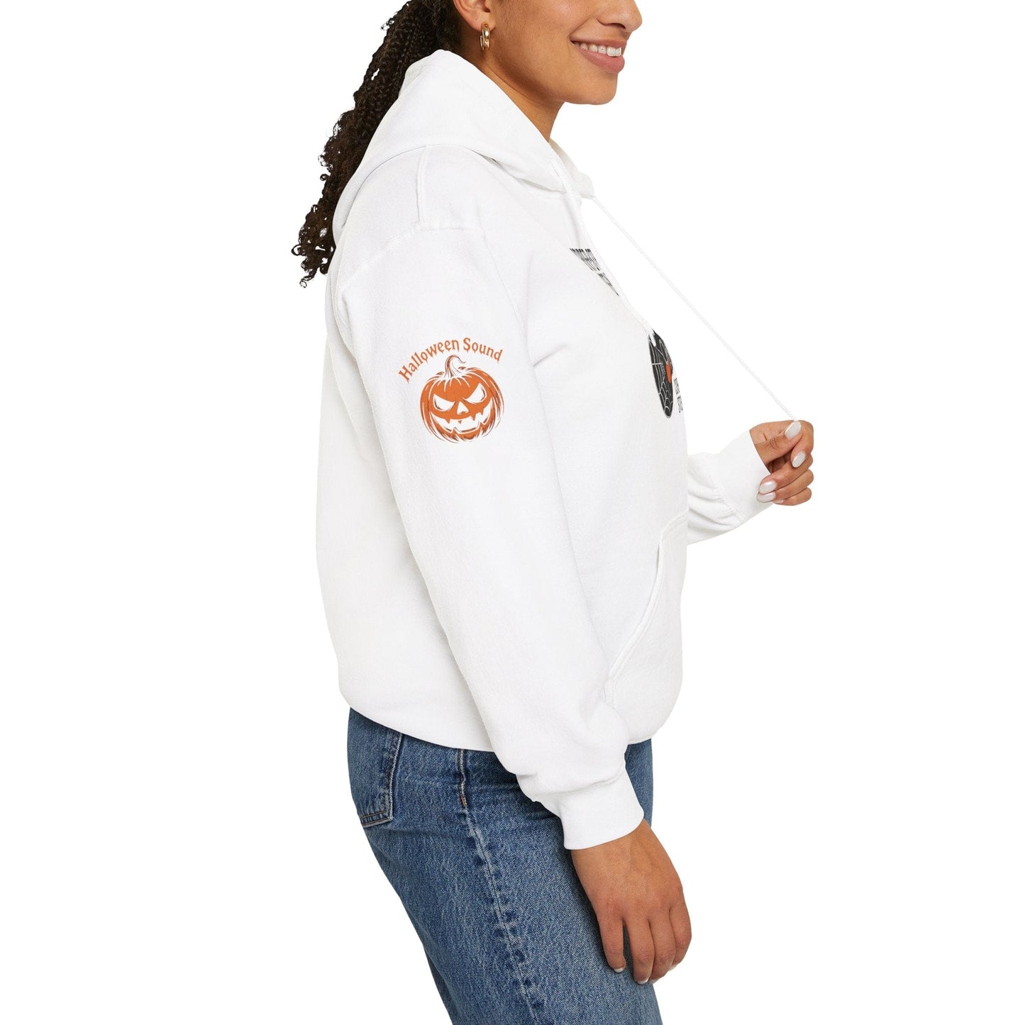 Spider-Strum Serenade Halloween Hoodie - Music Spook