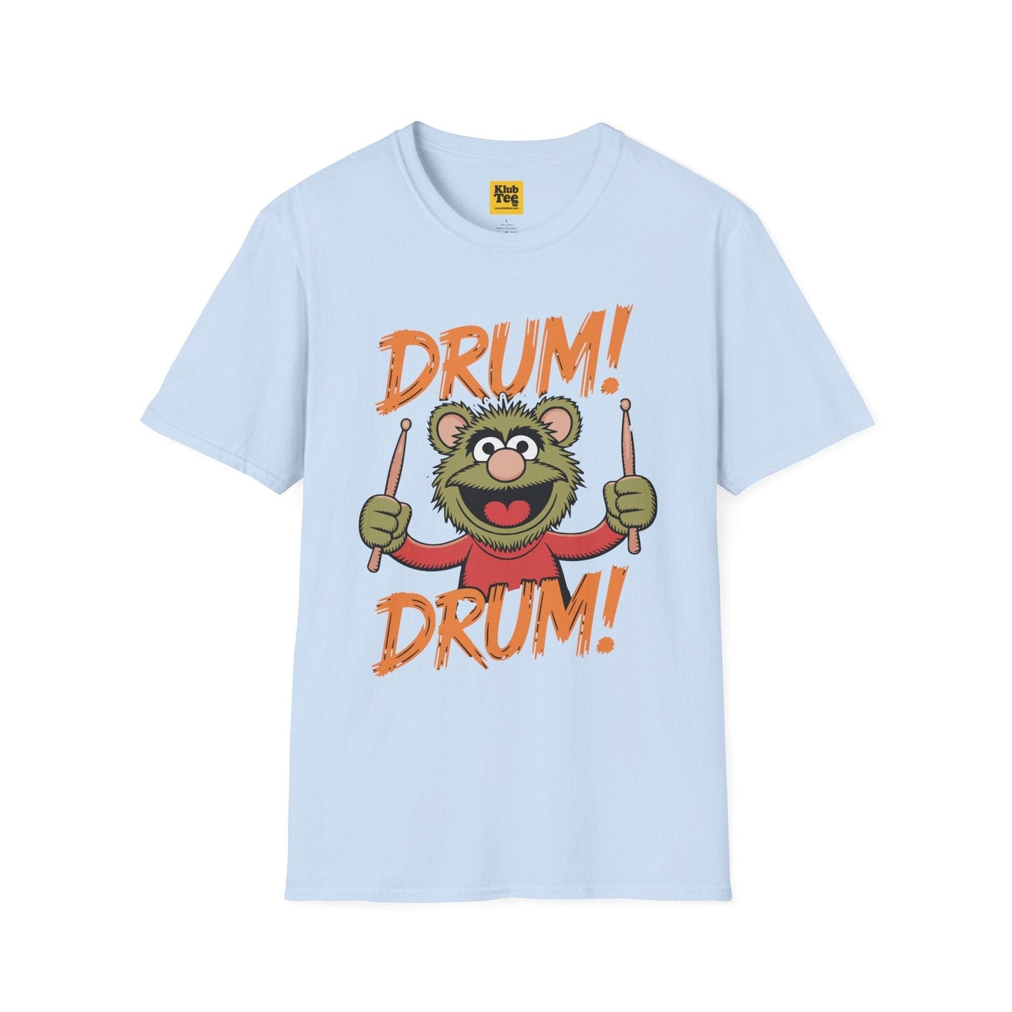 Playful Drums T-Shirt - Fun Percussion Design