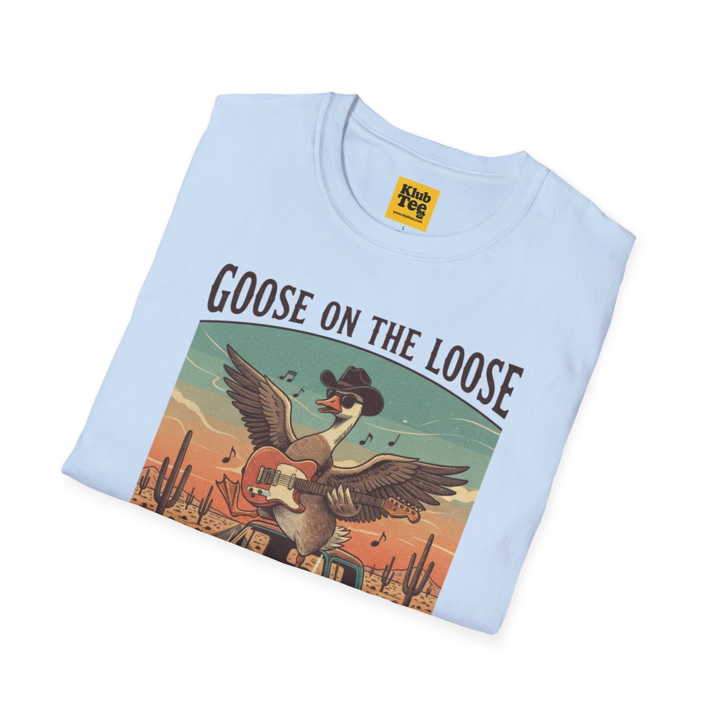 Goose on the Loose T-Shirt - Retro Texas Tour Tee