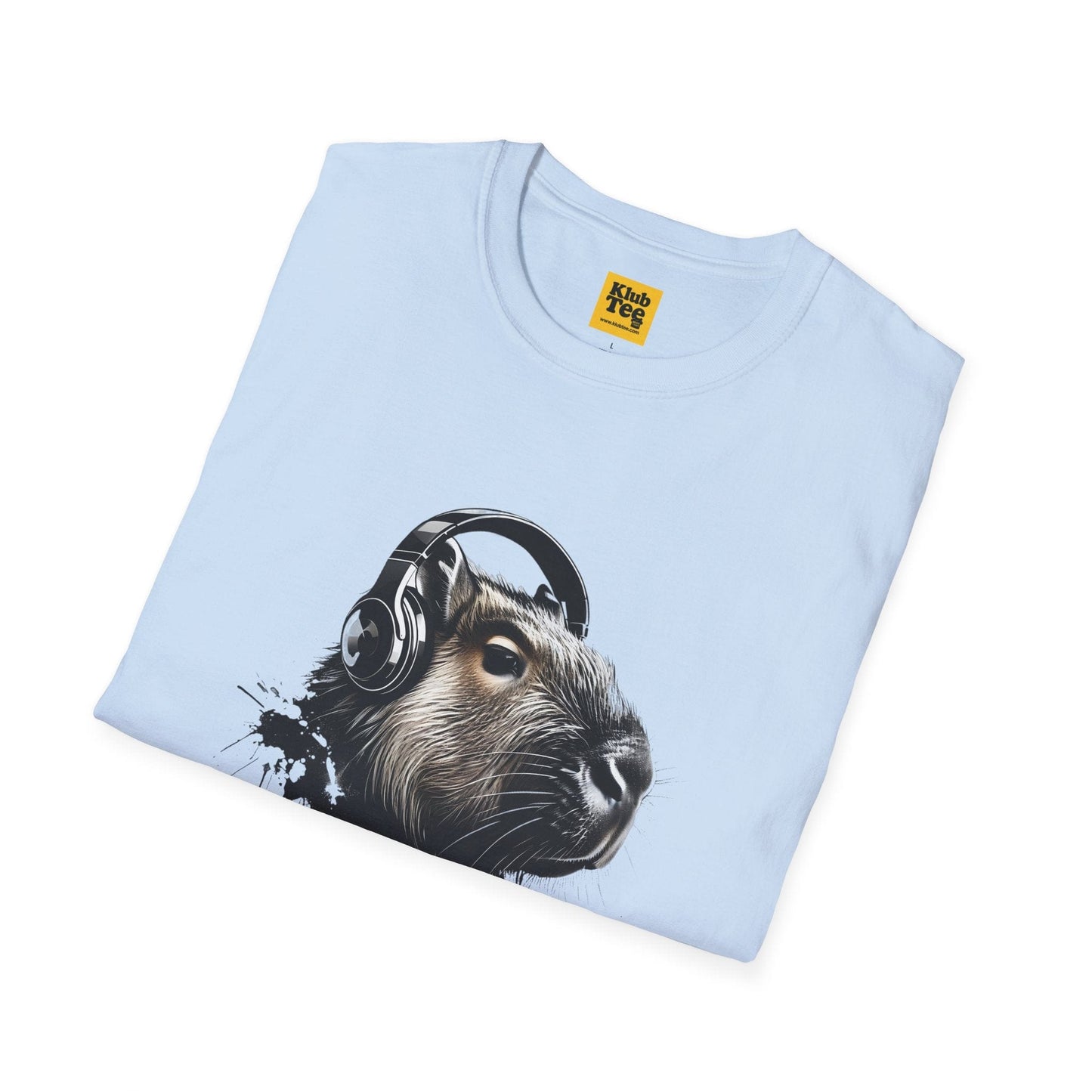 Capybara Music T-Shirt - Animal Musician