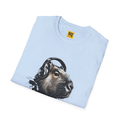 Capybara Music T-Shirt - Animal Musician
