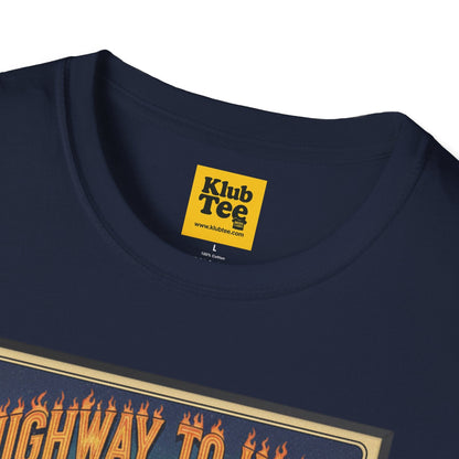 Highway to Howl T-Shirt - Rock Wolf Adventure Tee