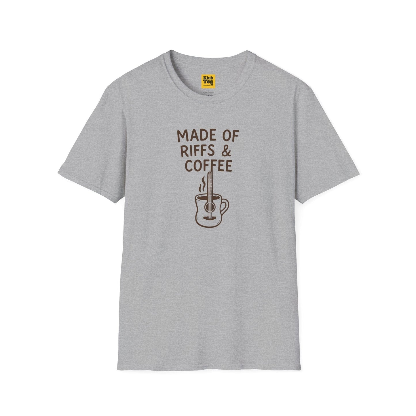 Made of Riffs & Coffee T-Shirt - Musician Life