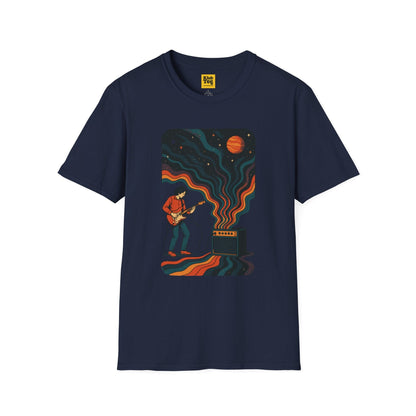 Cosmic Music Vibes T-Shirt - Space Sound
