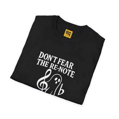 Ghostly Music Humour T-Shirt - Halloween Musician Gift